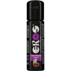 EROS - Lubricante con sabor a cereza y frutas delicioso, 100 ml