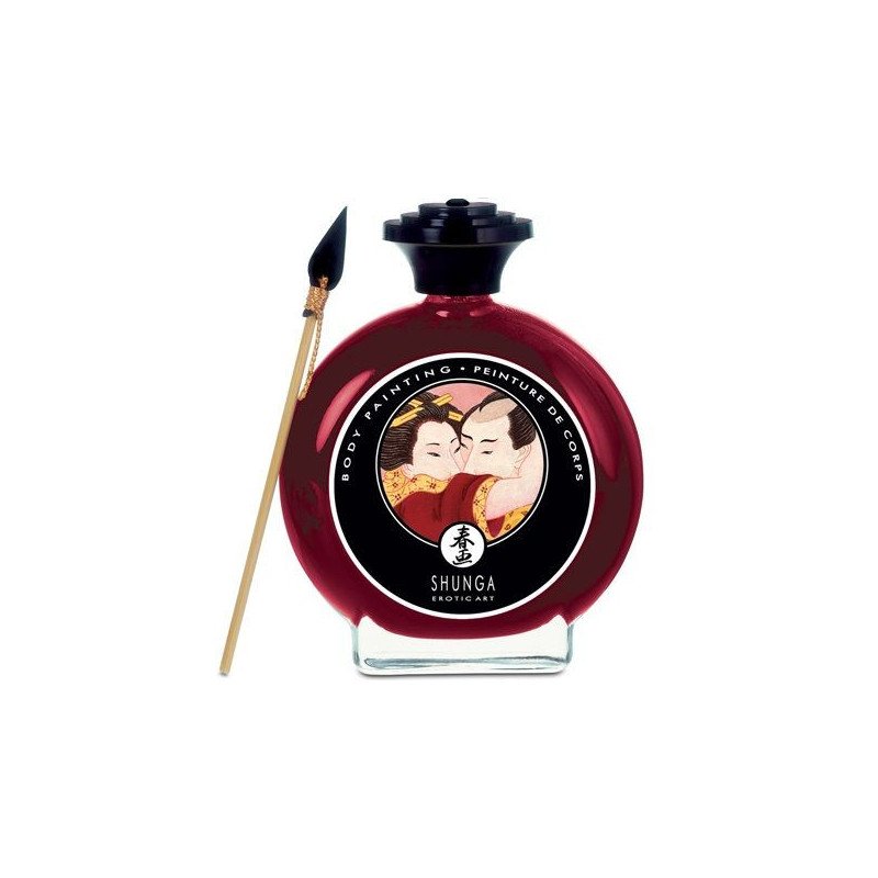 SHUNGA - PINTURA CORPORAL CON FRESA Y CAVA