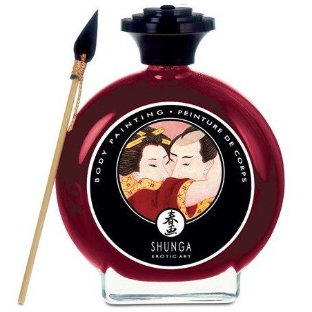 SHUNGA - PINTURA CORPORAL CON FRESA Y CAVA