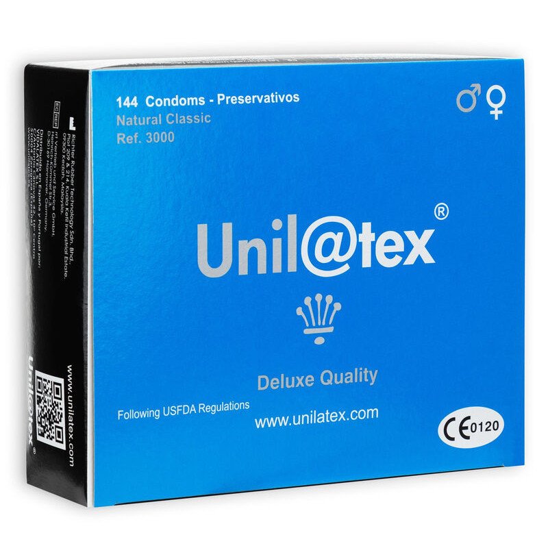 UNILATEX - CONSERVANTES NATURALES 144 UNIDADES