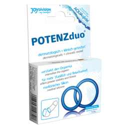 JOYDIVISION POTENZDUO - ANILLOS AZULES - M