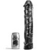 TODO NEGRO - DILDO GIGANTE DE FISTING SUAVE DE 32 CM