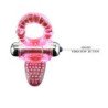 BAILE - ANILLO VIBRADOR ROSA SWEET ABS DE 10 RITMOS PARA PENE