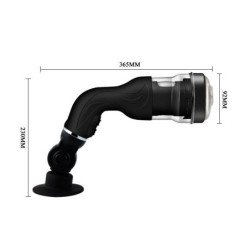 BAILE - MASTURBADOR AUTOMÁTICO ROTATION LOVER CON SOPORTE