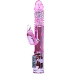 BAILE - ROTADOR ROSA DESENFRENADO CON CONEJOS PALPIANTES