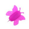 BAILE - ESTIMULADOR DE CLÍTORIS MARIPOSA LOVE EGGS 12 VELOCIDADES LILA CONTROL REMOTO