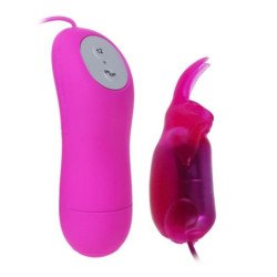 BAILE - VIBRADOR CON FORMA DE CONEJITO SECRETO Y LINDO, 12 VELOCIDADES