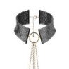 JOYERÍA - COLLAR METÁLICO NEGRO DESEO