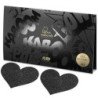 BIJOUX - INDISCRETS FLASH CORTES DE PEZONES CON FORMA DE CORAZÓN NEGRO
