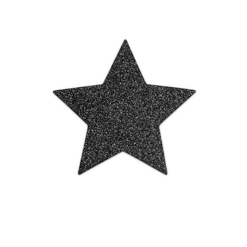 JOYERÍA - INDISCRETS FLASH BLACK STAR TAPAS PARA PEZONES