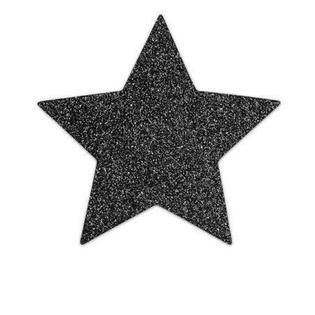 JOYERÍA - INDISCRETS FLASH BLACK STAR TAPAS PARA PEZONES