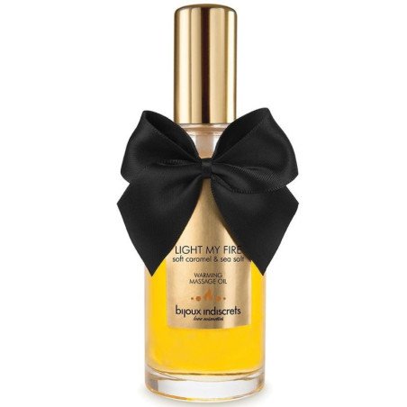 BIJOUX - ACEITE DE MASAJE CON EFECTO CALOR Y AROMA A CARAMELO