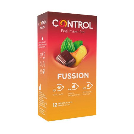 CONTROL - PRESERVATIVOS FUSSION 12 UNIDADES
