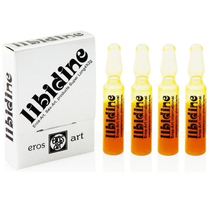 EROS-ART - LIBIDINA AFRODISÍACO NATURAL 4 BLÍSTERES