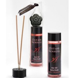 EXTASE SENSUAL - ACEITE DE MASAJE CON EFECTO DE FRESA EXTRA FRESCA 100 ML