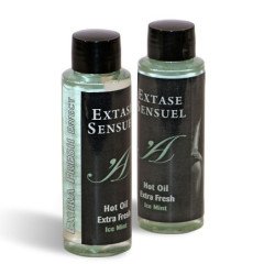 EXTASE SENSUAL - ACEITE DE MASAJE CON EFECTO HELADO EXTRA FRESCO 100 ML