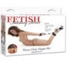 SERIE FANTASÍA FETICHISTA - KIT DE SUJECIÓN DE MANOS Y PIES