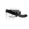 SERIE FETISH FANTASY - 19 CM NEGRO CON CORREA HUECO