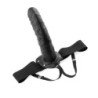 SERIE FETISH FANTASY - 19 CM NEGRO CON CORREA HUECO