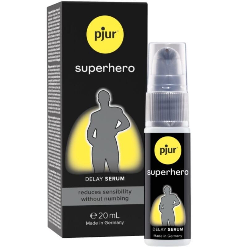 PJUR - SÉRUM RETARDANTE CONCENTRADO SUPERHÉROE 20 ML