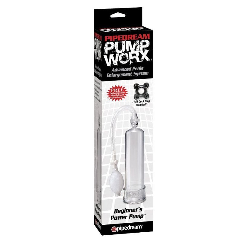 PUMP WORX - BOMBA DE POTENCIA PARA PRINCIPIANTES - TRANSPARENTE