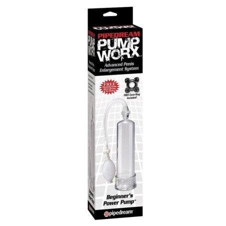 PUMP WORX - BOMBA DE POTENCIA PARA PRINCIPIANTES - TRANSPARENTE