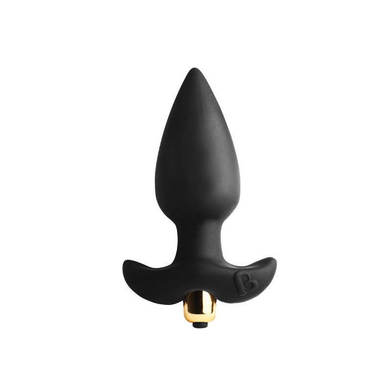 ROCKS-OFF - ESTIMULADOR DE PUNTO PULSO BUTT THROB 7 VELOCIDADES NEGRO
