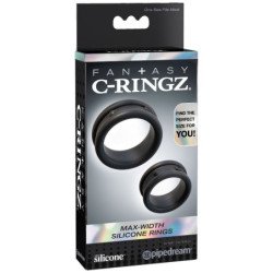 ANILLOS DE SILICONA FANTASY C-RINGZ - ANCHO MÁXIMO