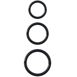 FANTASY C-RINGZ - JUEGO DE 3 ANILLOS DE SILICONA PARA MAYOR RESISTENCIA