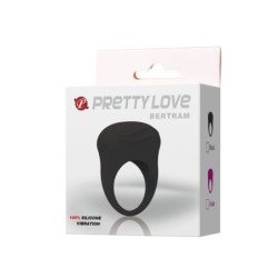 PRETTY LOVE - ANILLO VIBRADOR BERTRAM BLACK