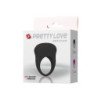 PRETTY LOVE - ANILLO VIBRADOR BERTRAM BLACK