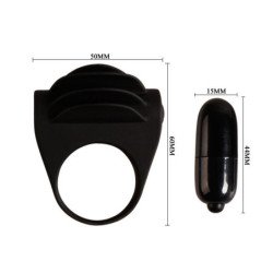 PRETTY LOVE - ANILLO VIBRADOR CHESTER BLACK