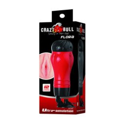 TORO LOCO - VAGINA FLORA CON BASE DE MASTURBADOR