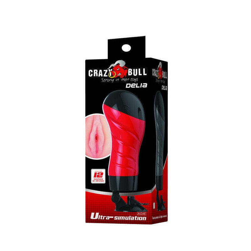 TORO LOCO - VAGINA FLORA CON BASE DE MASTURBADOR DE VOZ