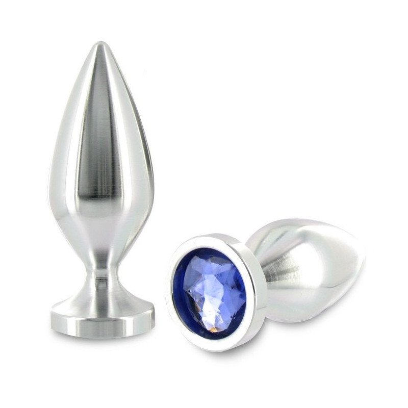 METAL DURO - TAPÓN ANAL DE ALUMINIO COLOR CRISTAL GRANDE 10,16 CM