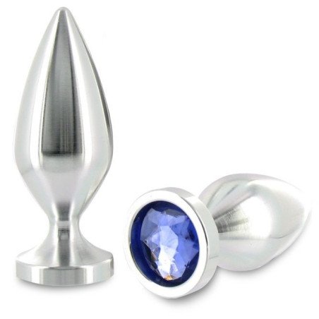 METAL DURO - TAPÓN ANAL DE ALUMINIO COLOR CRISTAL GRANDE 10,16 CM