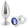 METAL DURO - TAPÓN ANAL DE ALUMINIO COLOR CRISTAL GRANDE 10,16 CM