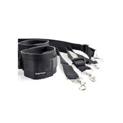 CONJUNTO DE ESPOSAS Y SUJECIÓN PARA FANTASÍAS FETICHE