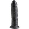 KING COCK - 9 DILDO NEGRO 22,9 CM