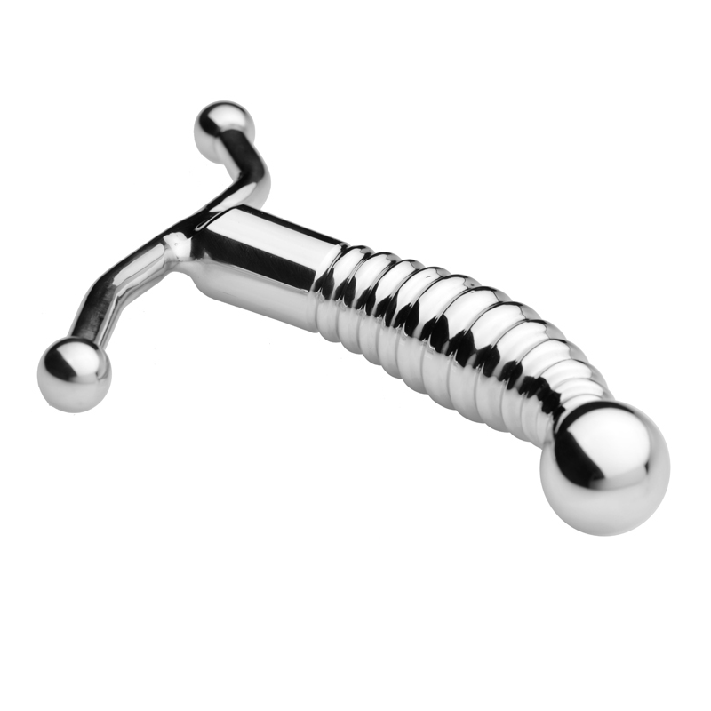 MASAJEADOR PROSTÁTICO DE METAL DURO - ACERO