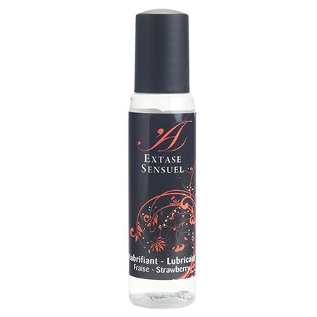 EXTASE SENSUAL - LUBRICANTE DE VIAJE CON SABOR A FRESA 35 ML