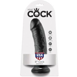 KING COCK - 8 PENE NEGRO...