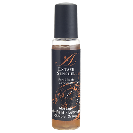 EXTASE SENSUAL - LUBRICANTE DE VIAJE CON SABOR A CHOCOLATE Y NARANJA 35 ML
