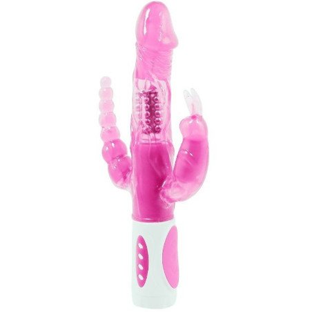 BAILE - CONEJITO PRECIOSO VIBRADOR ROTATORIO TRIPLE