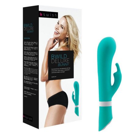 B SWISH - VIBRADOR CONEJO DE LUJO BWILD JADE