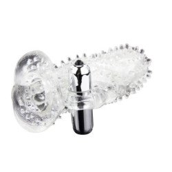 BAILE - VIBRADOR DE CONEJO VALIENTE PARA EXTENSIÓN DE PENE