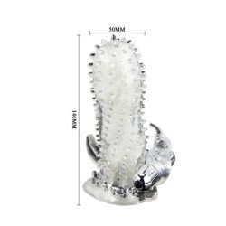 BAILE - VIBRADOR DE CONEJO VALIENTE PARA EXTENSIÓN DE PENE