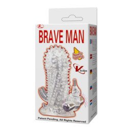 BAILE - VIBRADOR DE CONEJO VALIENTE PARA EXTENSIÓN DE PENE