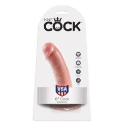 KING COCK - 6 PENE NATURAL...