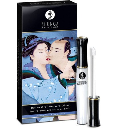 SHUNGA - BRILLO LABIAL DIVINO CON AGUA DE COCO